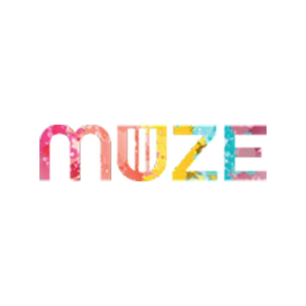 Muze THC Drinks - Color Splash Logo